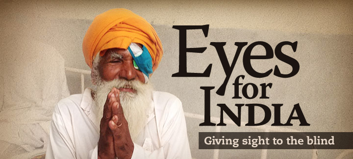 Eyes for India header