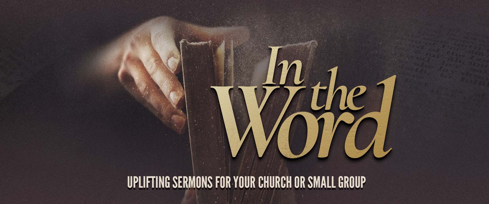 In The Word program banner