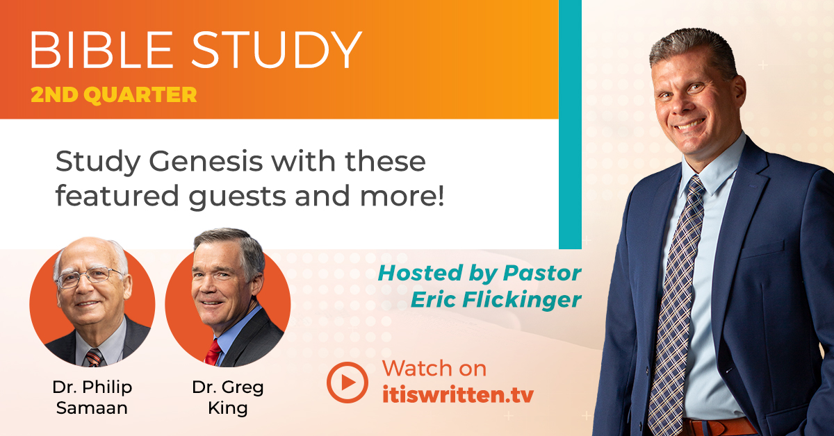 Watch the Sabbath School study guide on Genesis, featuring Eric Flickinger and special guests