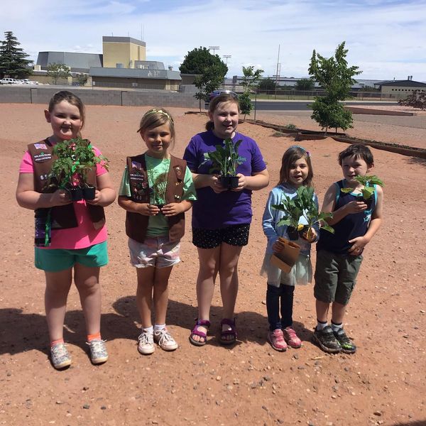 The Church hosts Kids Camps and Field Trips for the community sharing the miracle of gardening.