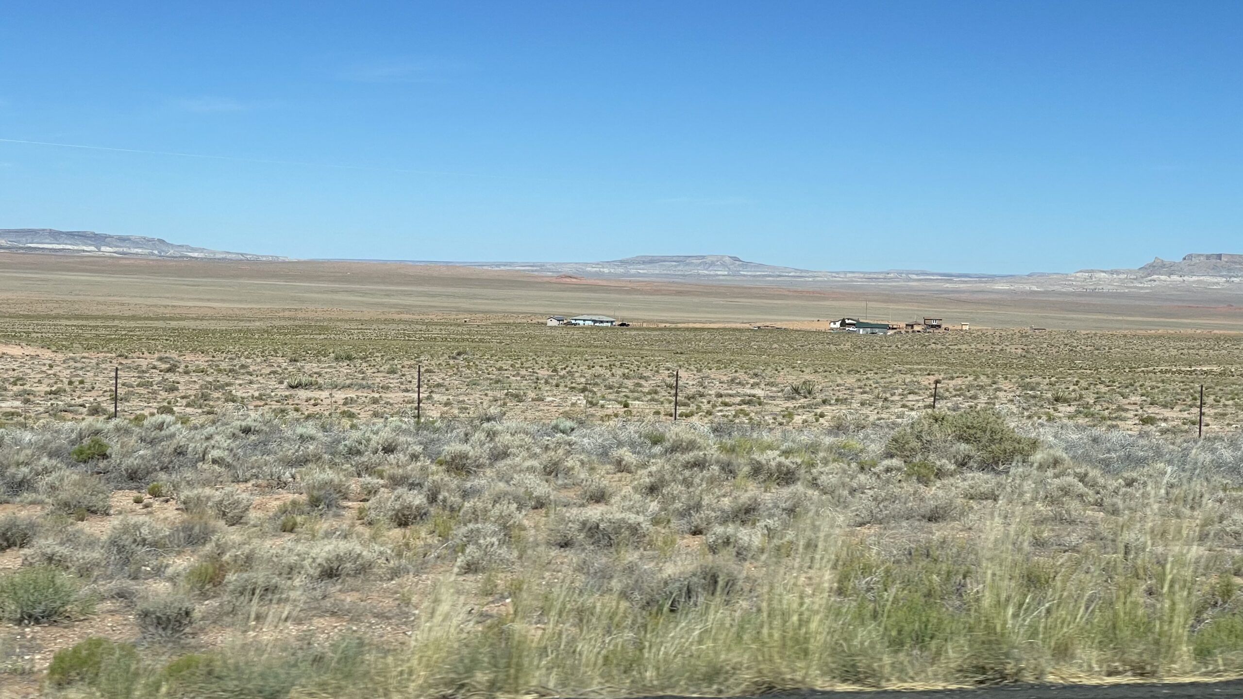 Countryside just outside of Chinle, AZ