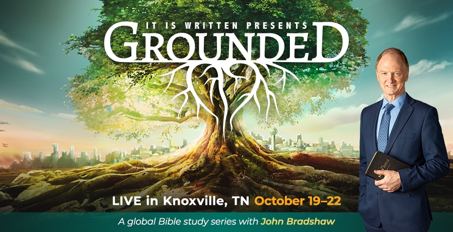 Join John Bradshaw for Grounded, a global Bible study series, October 19–22.