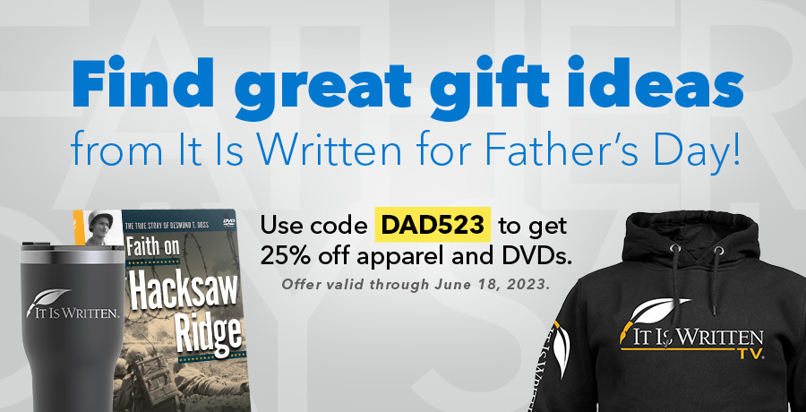 Click here for link to father's day sale on itiswritten.shop