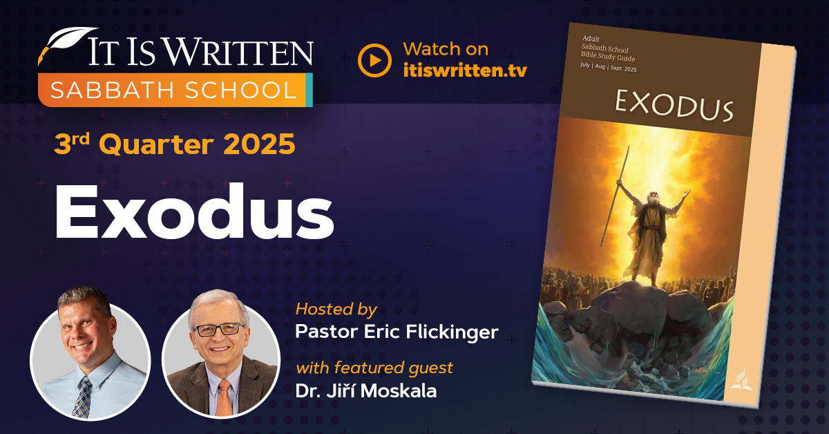 Watch Sabbath School with host Eric Flickinger and special guest Dr Jiri Moskala