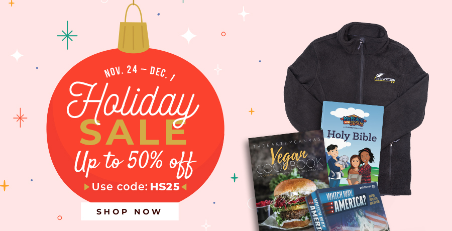 Shop the It Is Written Holiday Sale with coupon code HS25.