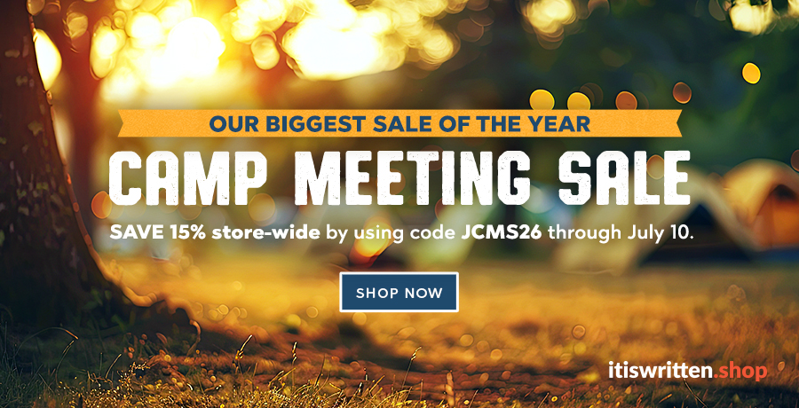 use code JCMS26 for 15% off store-wide, excluding Downloadable items and Bible School Items.