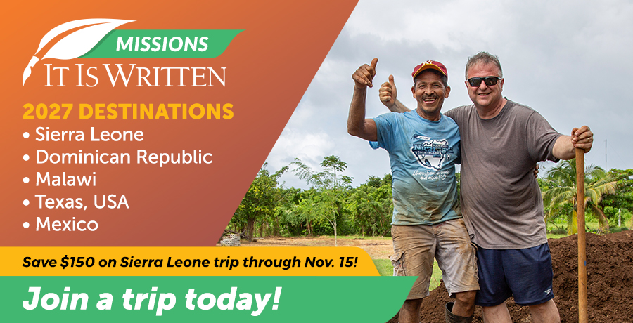 Join a 2027 mission trip.
